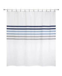 Izod Augusta Stripe Shower Curtain, 72" x 72"