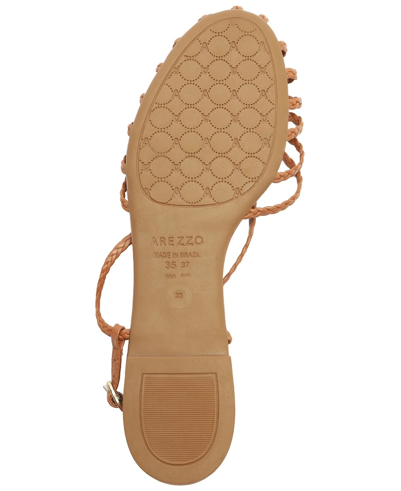 Arezzo Women's Paola Flat Sandals