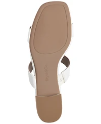 Style & Co Women's Victoriaa Double Band Block Heel Dress Sandals, Created for Macy's