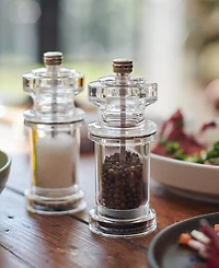 Cole & Mason Acrylic 5.5" Salt & Pepper Mill Gift Set
