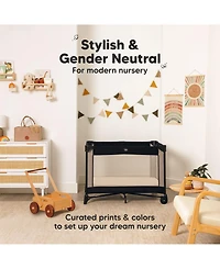 KeaBabies 2-Pack Mini Crib Sheets, Pack and Play Sheets Fitted, N Organic Fitted Sheet Cover