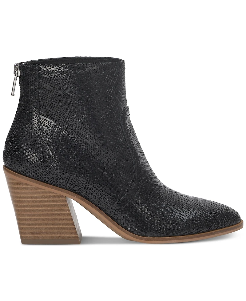 Lucky Brand Women's Sonah Block-Heel Westerm Booties