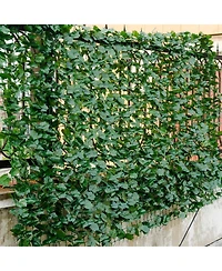 Slickblue Faux Ivy Leaf Decorative Privacy Fence-59 x 95 Inch
