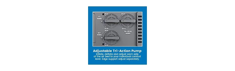 Beautyrest Duet 18" Queen Inflatable Air Mattress with Built-in Pump, Queen