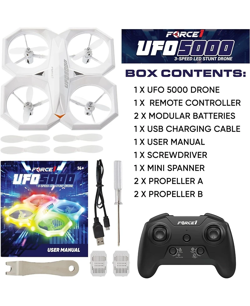 Force1 Ufo 5000 Mini Drone for Kids