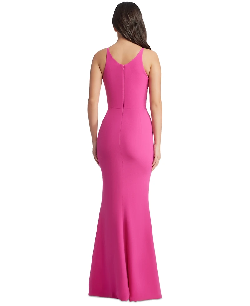 Dress the Population Iris High-Slit Evening Gown