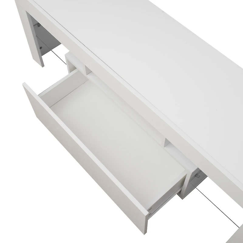 Streamdale Led Tv Stand with Base Cabinet