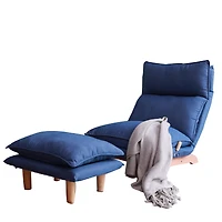 Lazy Sofa Balcony Leisure Chair Bedroom Sofa Chair Foldable Reclining Chair Leisure Single