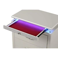 Simplie Fun Passion Nightstand Milky White