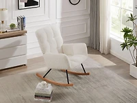 Streamdale Rocking Chair with High Backrest for Nursing