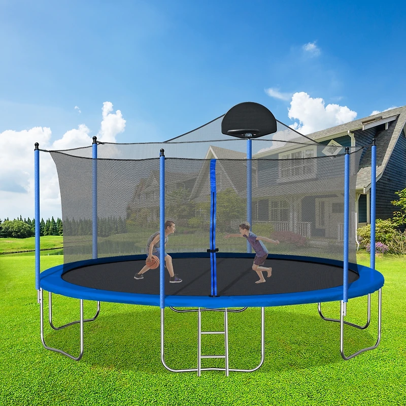 Streamdale 14FT Trampoline With Board+Metal