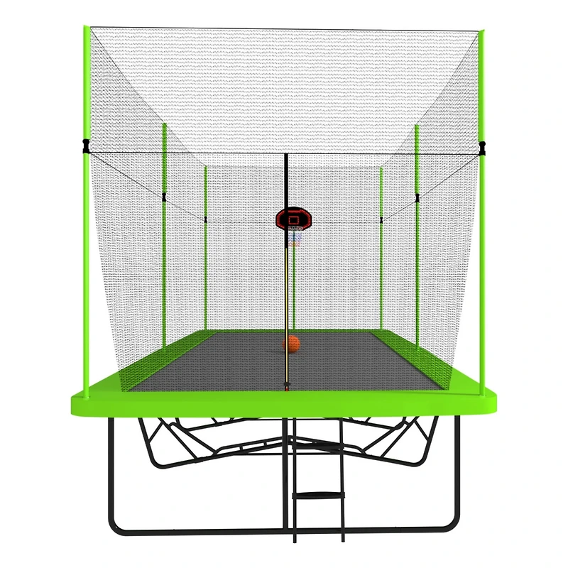 Streamdale 10ft x 17ft Rectangular Trampoline with Powder-Coated Steel