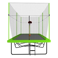 Streamdale 10ft x 17ft Rectangular Trampoline with Powder-Coated Steel