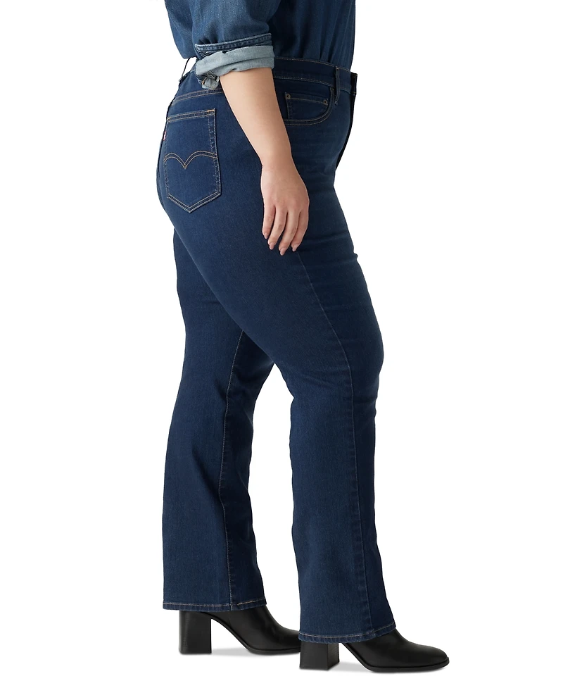 Levi's Plus Chelsea High-Rise Straight-Leg Jeans