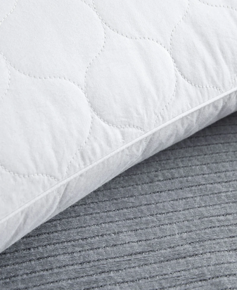 Unikome Quilted Goose Down Feather 2-Pack Pillow, King