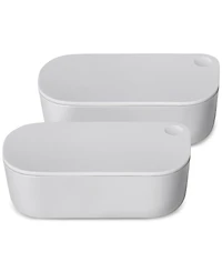 Caraway 2-Piece Dash Nonstick Glass Ramekin & Lid Set