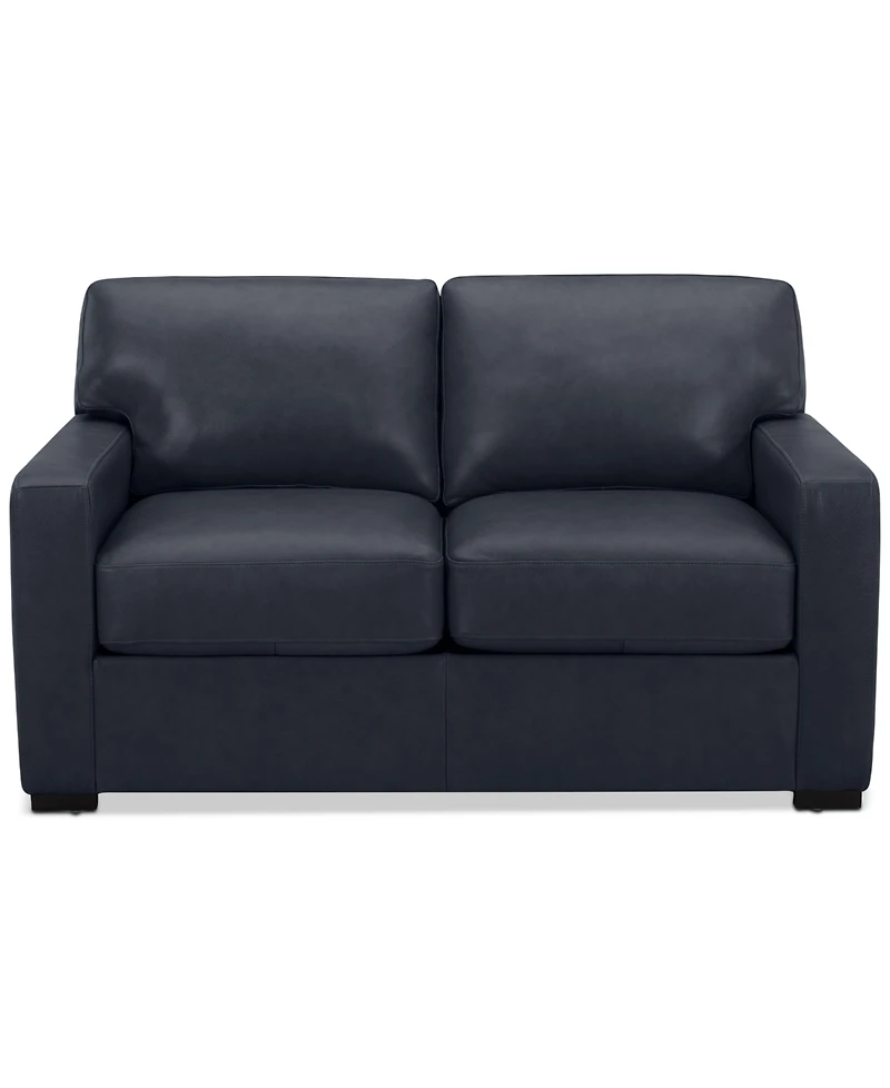 Radley 61" Leather Loveseat, Created for Macy's