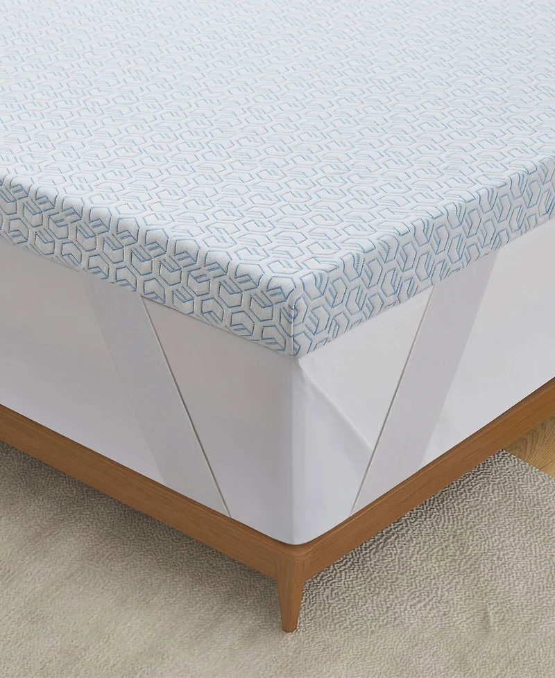 Unikome 3" Ultra Soft Memory Foam Quilted Down Alternative Mattress Pad, Queen
