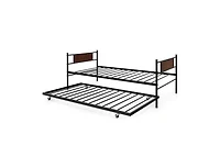 Size 2-In-1 Daybed Frame with Pullout Trundle