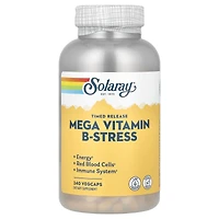 Solaray Mega Vitamin B-Stress Timed-Release - 240 VegCaps