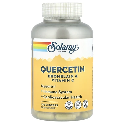 Solaray Quercetin Bromelain & Vitamin C - 120 VegCaps