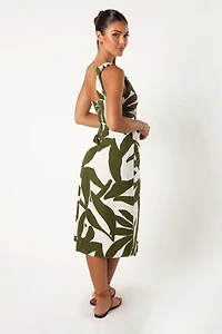 Petal and Pup Women's Zara One Shoulder Midi Dress