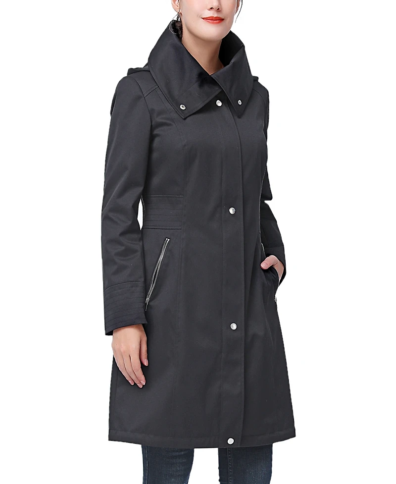 kimi + kai Women's Alys Water Resistant Hooded Anorak Coat