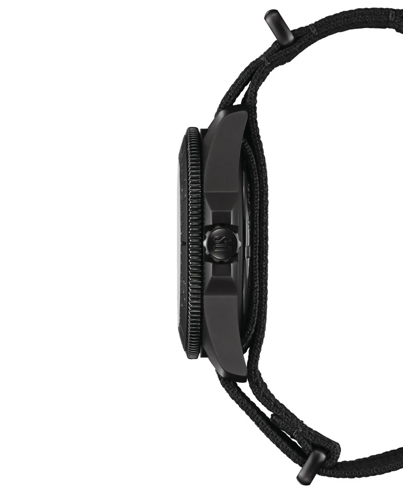 Certina Men's Swiss Automatic Ds Action Black Synthetic Nylon Strap Watch 43mm