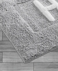 Jean Pierre His Cotton Bath Rug, 21" x 34"