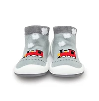 Komuello Infant Boys Breathable Washable Non-Slip Sock Shoes Train