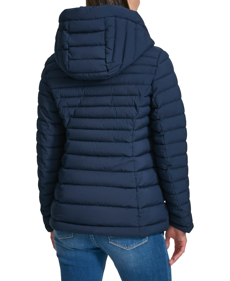 Tommy Hilfiger Women's Hooded Packable Puffer Coat
