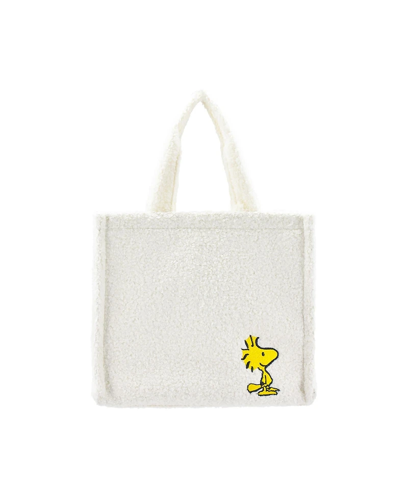 Snoopy & Woodstock Sherpa Mini Tote