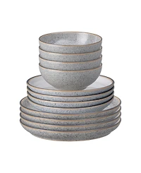 Denby Studio Grey 12 Pc. Dinnerware Set, Service for 4