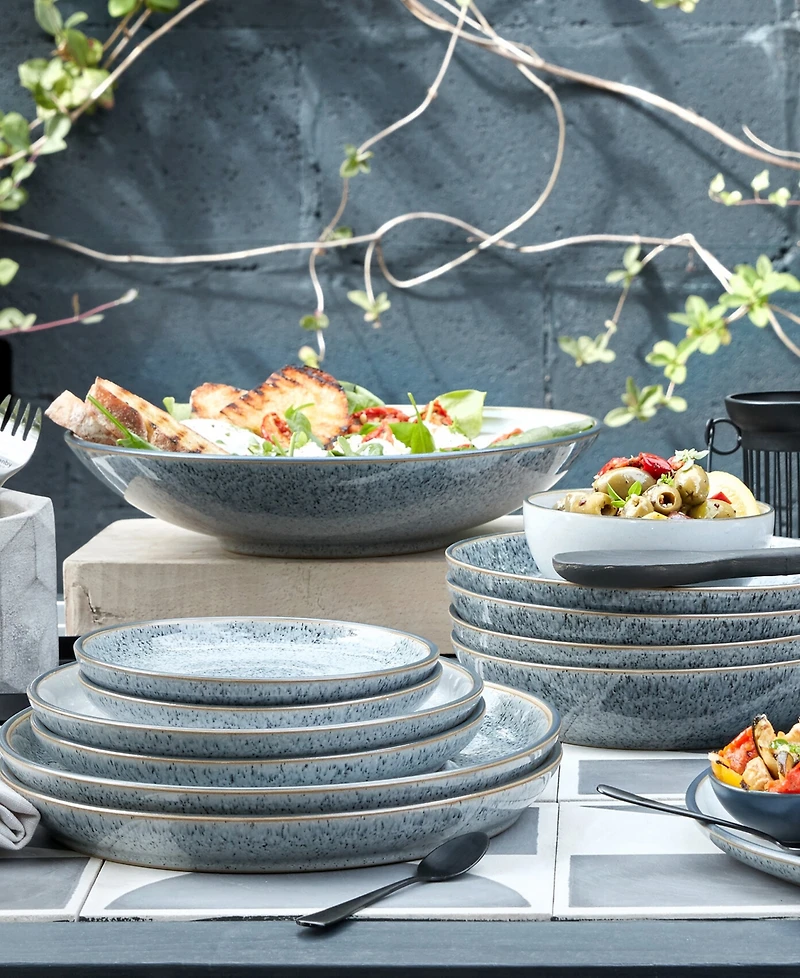 Denby Studio Grey 12 Pc Dinnerware Set