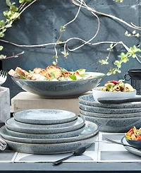 Denby Studio Grey 12 Pc Dinnerware Set