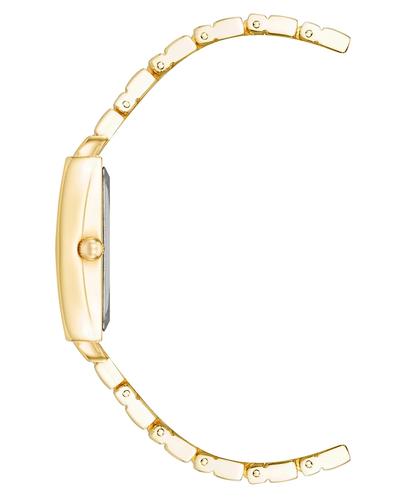 Anne Klein Women's Quartz Gold-Tone Alloy Bracelet Watch, 21mm