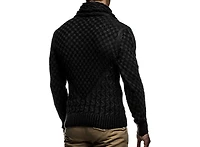 Leif Nelson Men's Chunky Knit Pullover Sweater