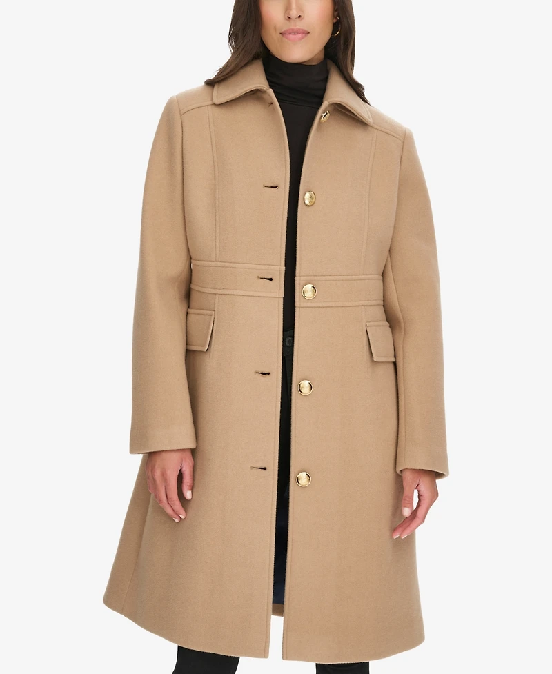 Tommy Hilfiger Women's Single-Breasted Coat, Created for Macy's