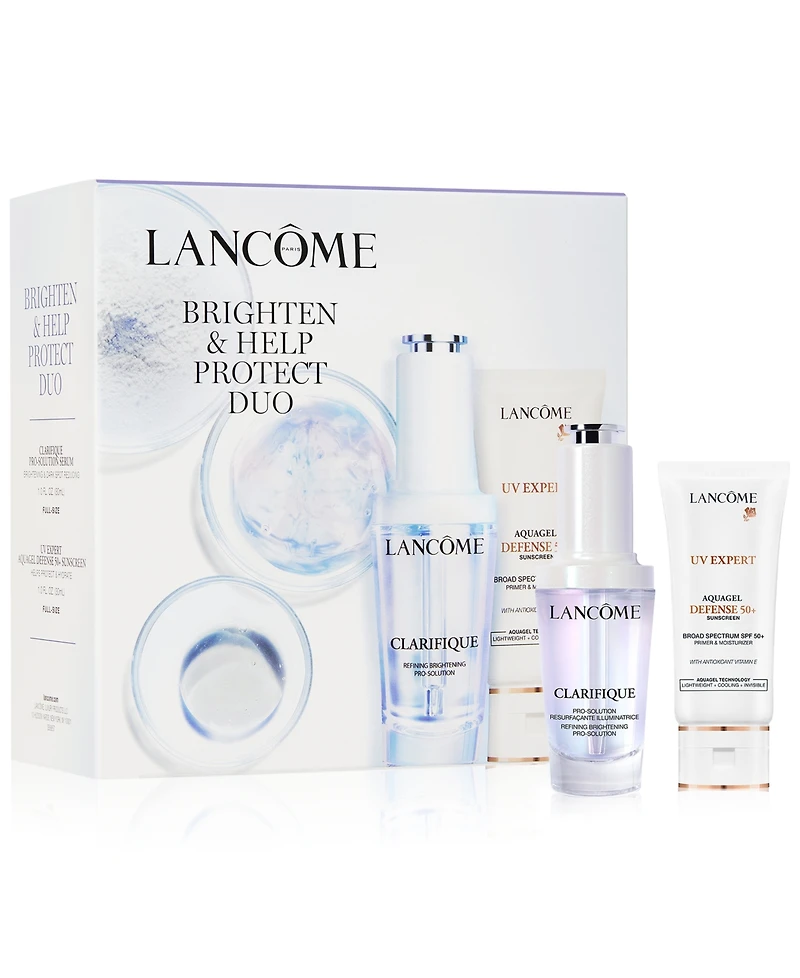 Lancome 2-Pc. Brighten & Help Protect Skincare Set