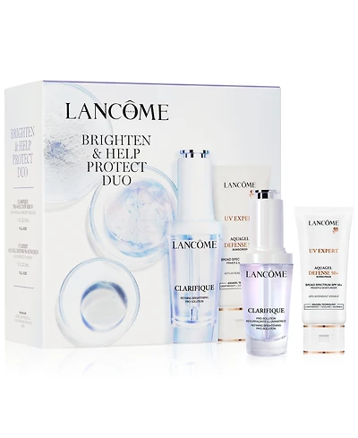 Lancome 2-Pc. Brighten & Help Protect Skincare Set