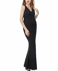 kimi + kai Maternity Mermaid Maxi Dress