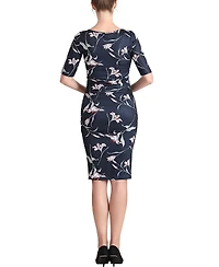 kimi + kai Maternity Beth Nursing Midi Dress