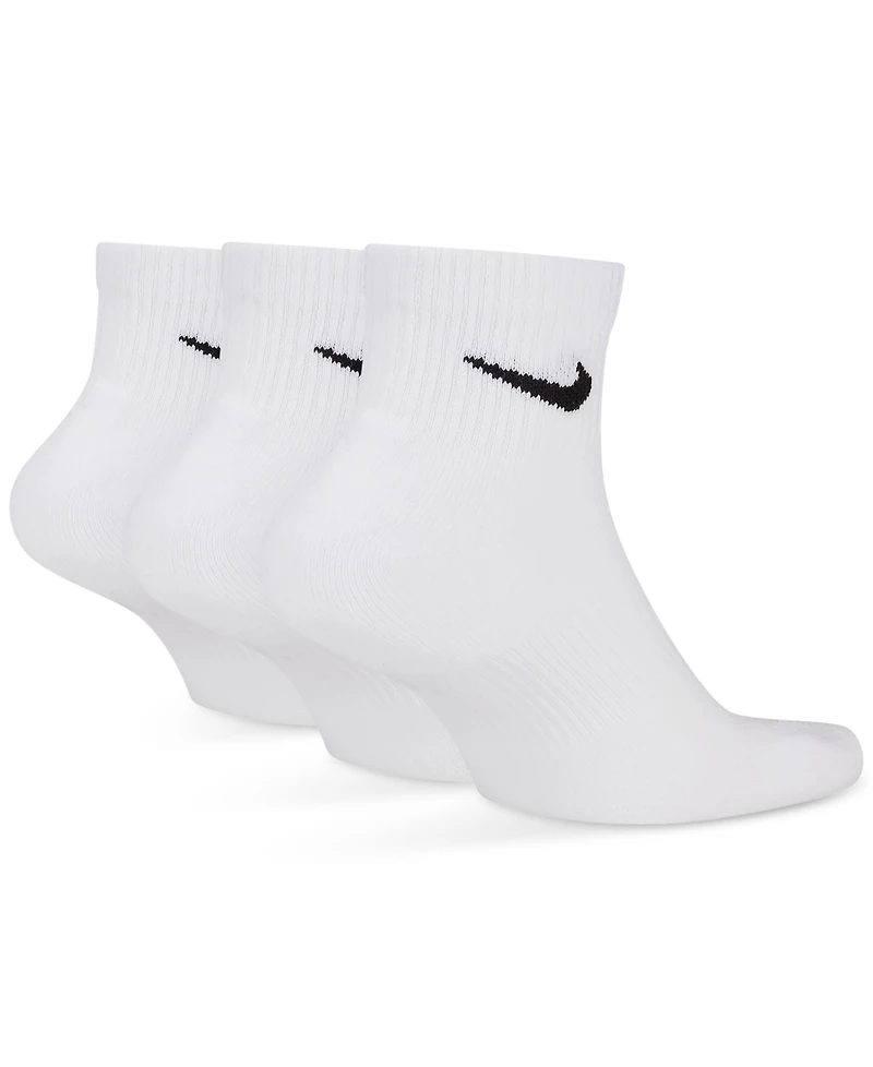 Unisex Nike Dri-fit Cushion Quarter Socks 3-Pack