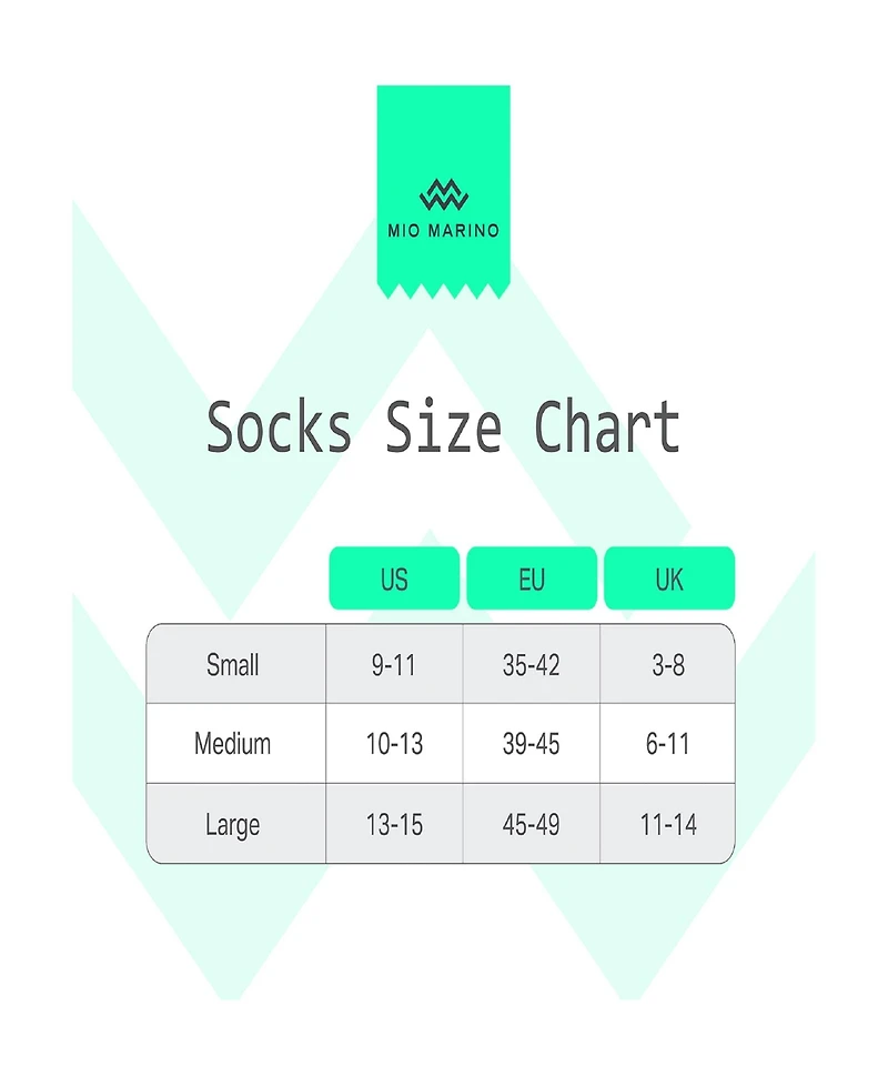 Mio Marino Men's Fresh Modern Fun Dress Socks 12 Pack