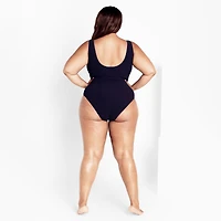 City Chic Plus Size Persia Cut Out 1 Piece