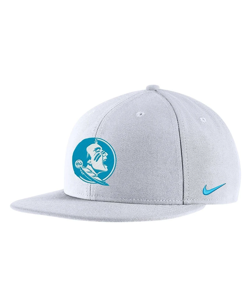 Nike Men's White Florida State Seminoles Heritage Snapback Hat