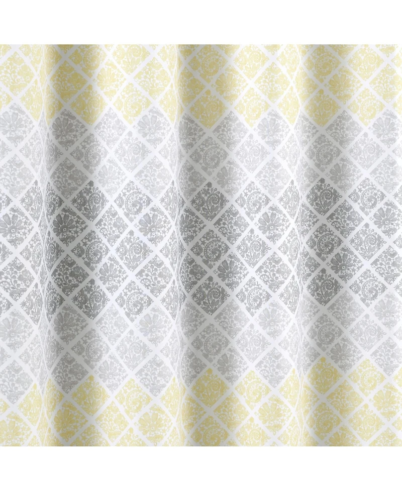 Lush Decor Medallion Ombre Window Curtain Panels