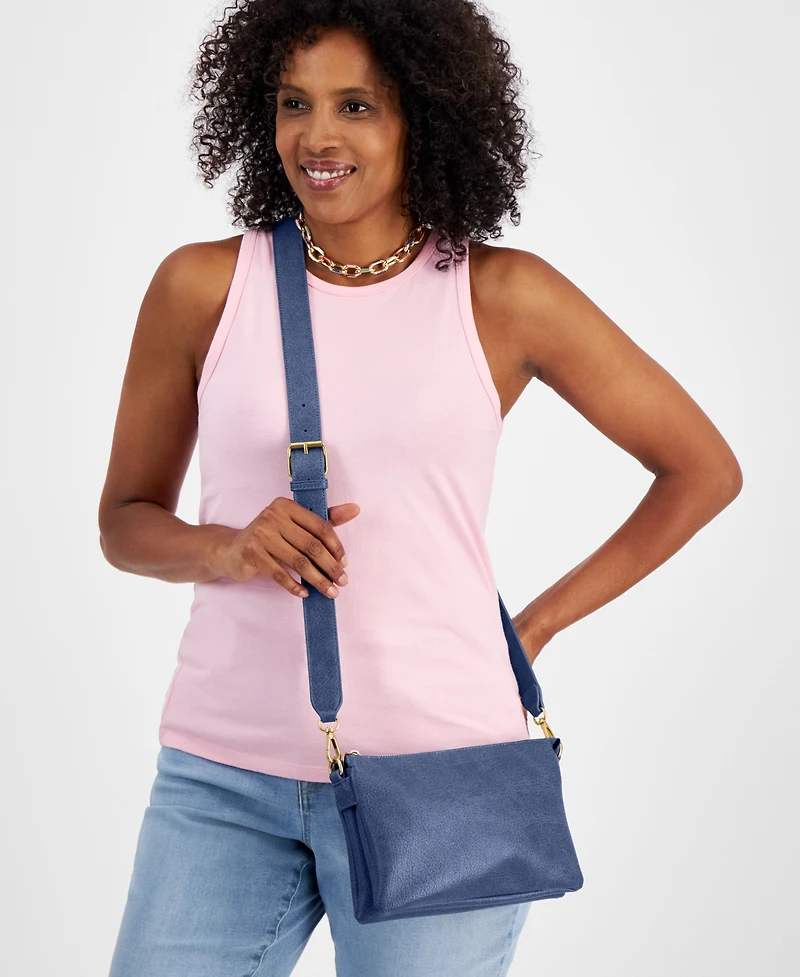 Style & Co Double Compartment Crossbody, Created for Macy's