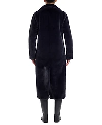 Michael Kors Women's Double-Breasted Faux-Fur Coat