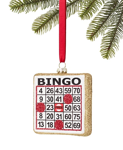 Holiday Lane All About You Bingo Ornament, Exclusively at Macy's